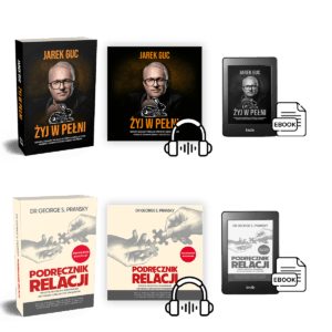 Pakiet Podręcznik Relacji z Żyj w Pełni (Książka, Audiobook, ebook)
